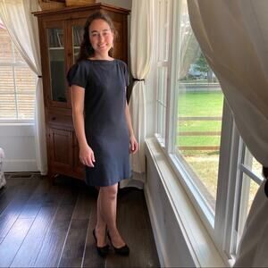 Gap Charcoal Grey Sheath Dress, Size 4